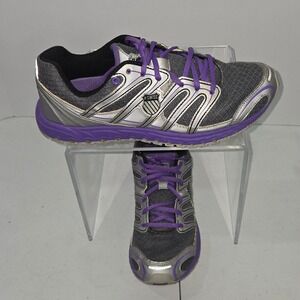 K-Swiss Tubes Run 100 Womens‎ Running Shoes Size 9.5 Grey Purple Silver 92746047
